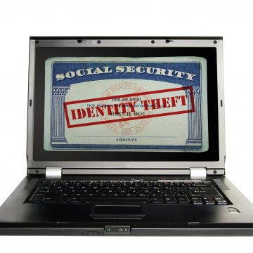laptop social security identity theft